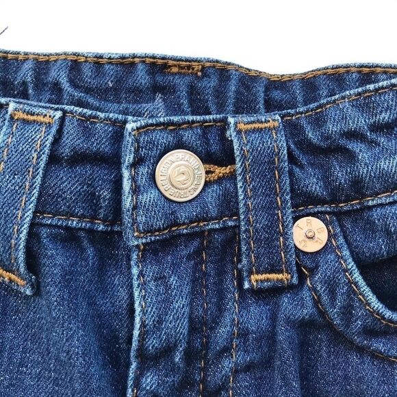 True Religion blue straight leg jeans EUC 6Y - Picture 3 of 5